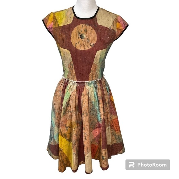 MAKING THE CUT Season 2 Episode 5 Garys Carnival Painting Art Print Dres… - Picture 1 of 12